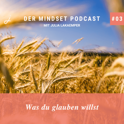 Podcast-Cover zur Folge "Was du glauben willst" von Julia Lakaemper