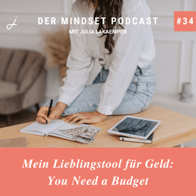 Podcast-Cover zur Folge "Mein Lieblingstool für Geld: You Need a Budget" von Julia Lakaemper