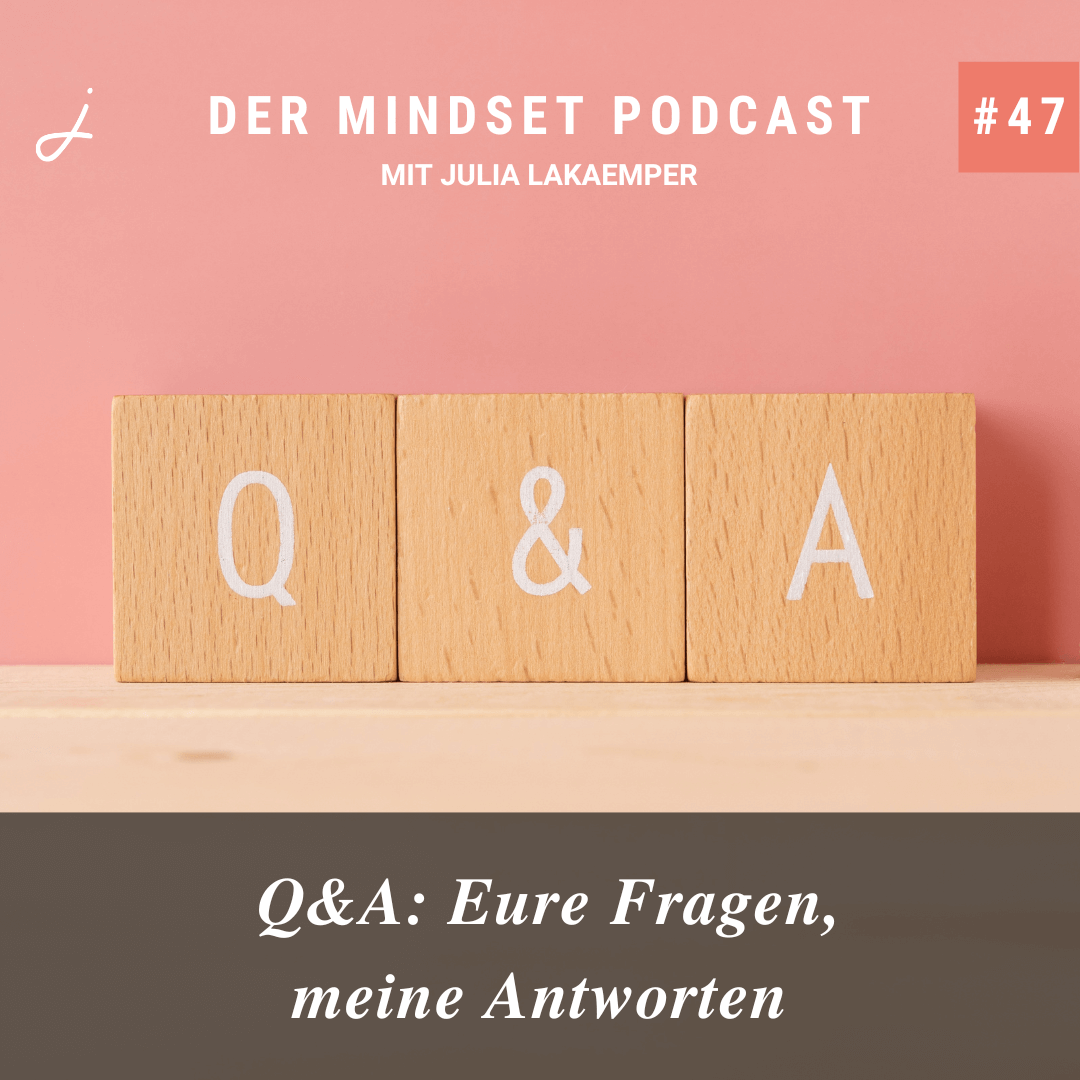 Podcast-Cover zur Folge "Q&A: Eure Fragen, meine Antworten" von Julia Lakaemper