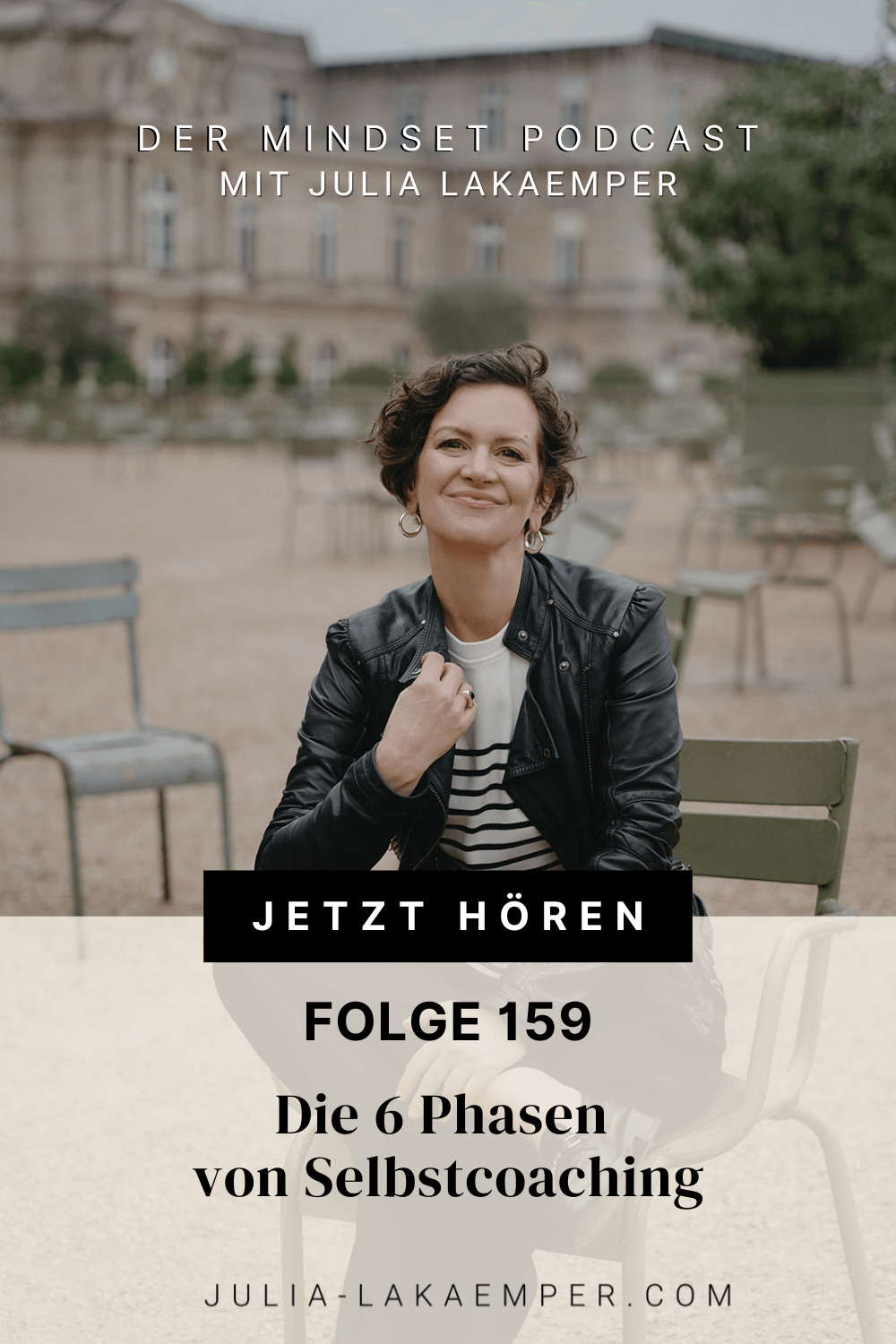 Pinterest Pin zum Podcast-Folge #"Die 6 Phasen von Selbstcoaching"